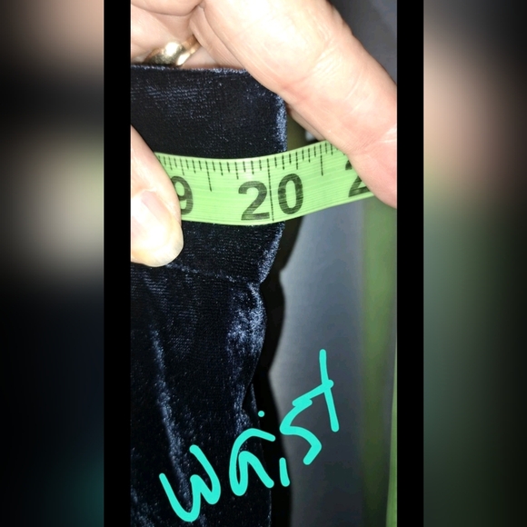 Gorgeous Ann Taylor Velvet Suit Blazer Pants Blue Classic Polished Blend 14,16 - Picture 7 of 14